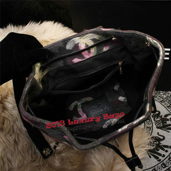 Chanel Backpack Villus Leather CA68030 Pink