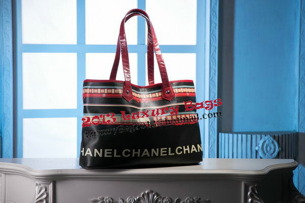 Chanel Grainy Leather Tote Bag CHA6010 Black