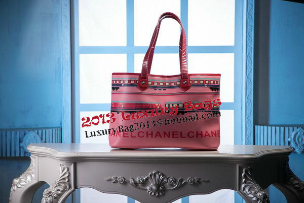 Chanel Grainy Leather Tote Bag CHA6010 Pink