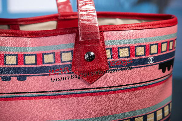 Chanel Grainy Leather Tote Bag CHA6010 Pink