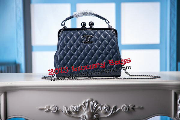 Chanel Original Leather Shoulder Bag A33816 Royal