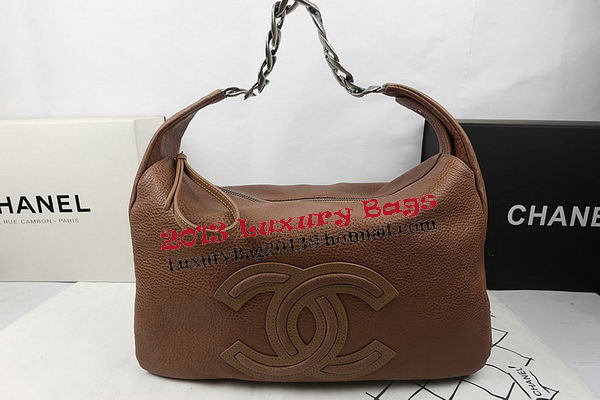 Chanel Top Original Leather Hobo Bag A92170 Wheat