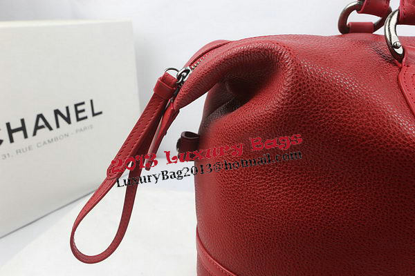 Chanel Top Original Leather Tote Bag A69236 Red