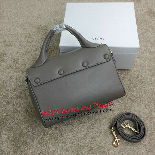 Celine Small Top Handle Bag Original Leather C20135S Grey