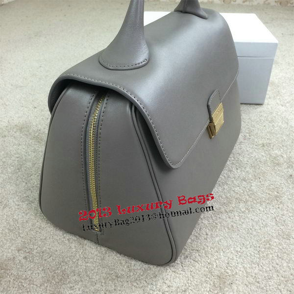 Celine Top Handle Bag Original Leather C20135L Grey