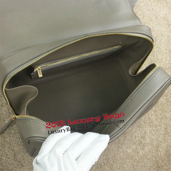 Celine Top Handle Bag Original Leather C20135L Grey