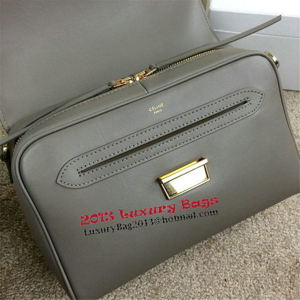 Celine Top Handle Bag Original Leather C20135L Grey