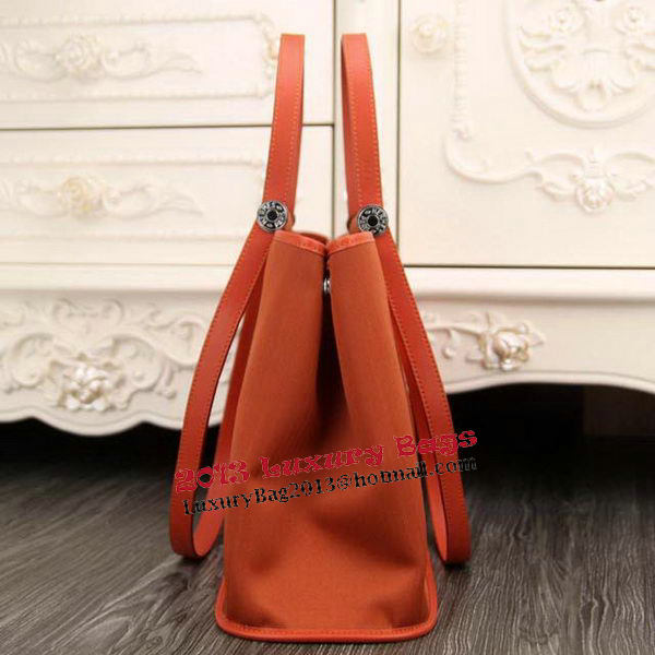 Hermes Shopper Bag Original Canvas H3618 Orange