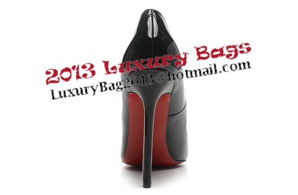 Christian Louboutin 120mm Pump Patent Leather CL1485 Black