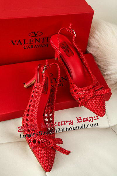 Valentino Knitting Pump VT338YZM Red