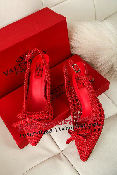 Valentino Knitting Pump VT338YZM Red