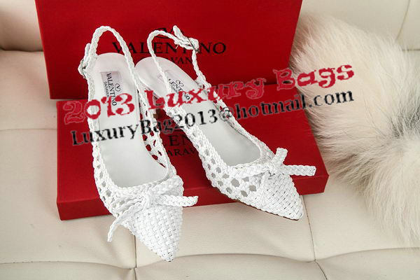 Valentino Knitting Pump VT338YZM White