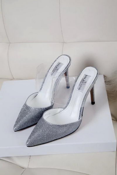 Valentino Leather 70cm Sandal VT335YZM Silver