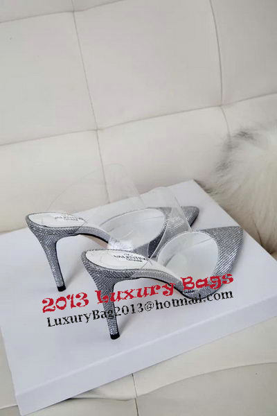 Valentino Leather 70cm Sandal VT335YZM Silver