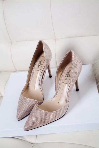 Valentino Leather 70mm Pump VT326YZM Apricot