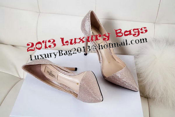 Valentino Leather 70mm Pump VT326YZM Apricot