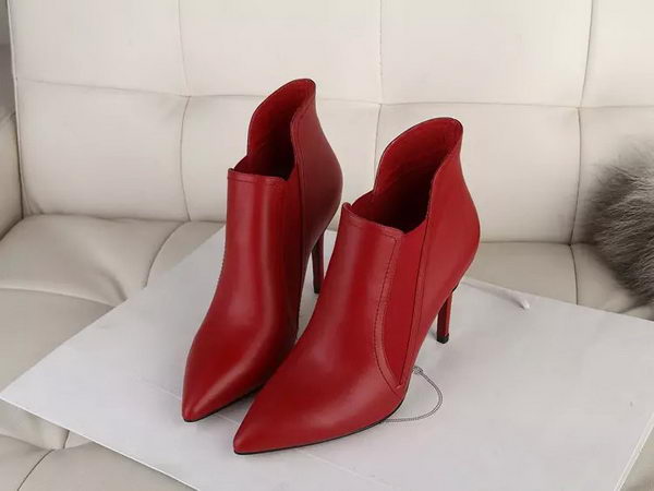 Valentino Sheepskin Leather Ankle Boot VT342YZM Red