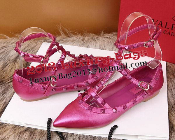 Valentino Smooth Leather Rivet Sandal VT228YZM Rose