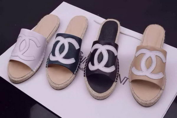 Chanel Espadrilles Slippers CH1059LRF Apricot