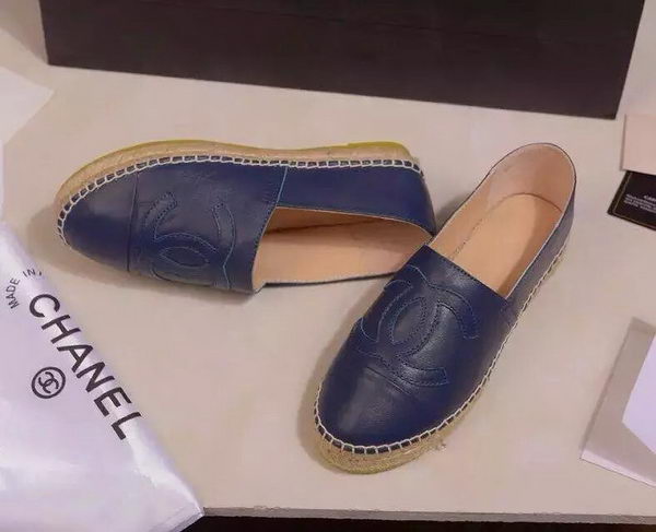 Chanel Leather Toe Flat CH1015LRF Blue