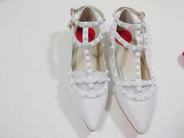 Valentino Leather Sandal Pump 527VT273 White