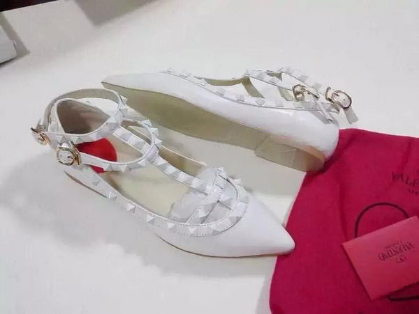 Valentino Leather Sandal Pump 527VT273 White