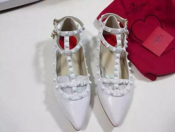 Valentino Leather Sandal Pump 527VT273 White