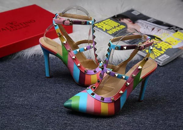 Valentino Multicolour Leather 10CM Pump VT368YZM