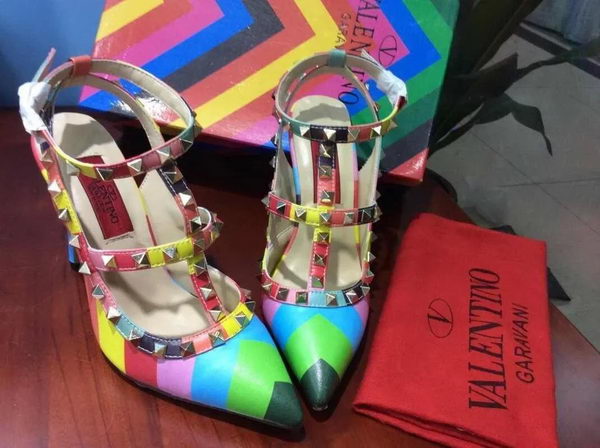 Valentino Multicolour Leather Pump VT358GYA