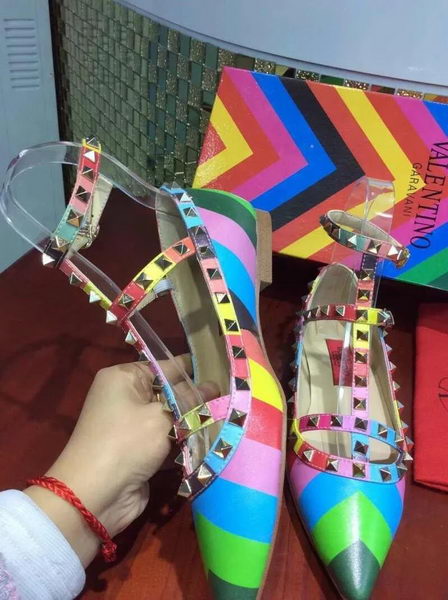 Valentino Multicolour Leather Pump VT358GYB