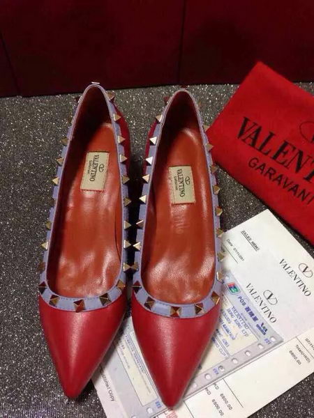 Valentino Sheepskin Leather 65MM Pump VT381JX Red