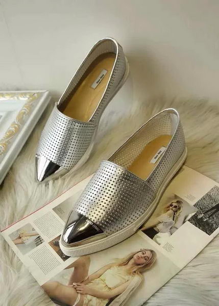 miu miu Casual Shoes MM316AML Silver