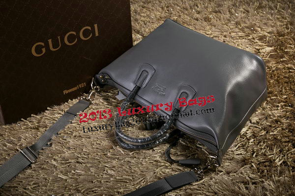 Gucci Carry-on Duffle Bags Calfskin 325791 Grey