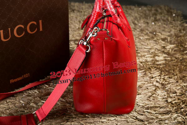 Gucci Carry-on Duffle Bags Calfskin 325791 Red