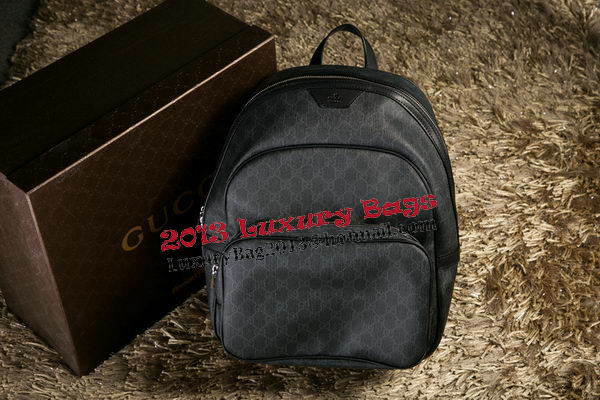 Gucci Supreme Canvas Backpack 322069 Black