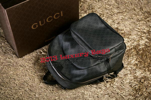 Gucci Supreme Canvas Backpack 322069 Black