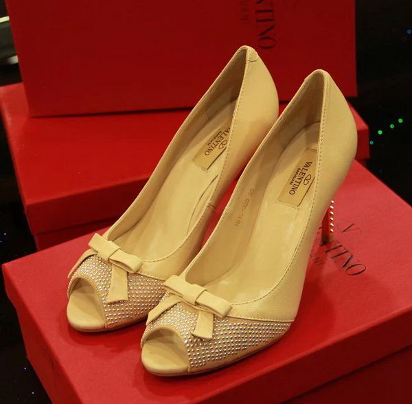 Valentino Peep-toe Pump VT408CK Apricot