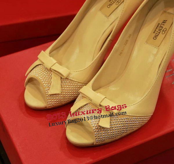 Valentino Peep-toe Pump VT408CK Apricot