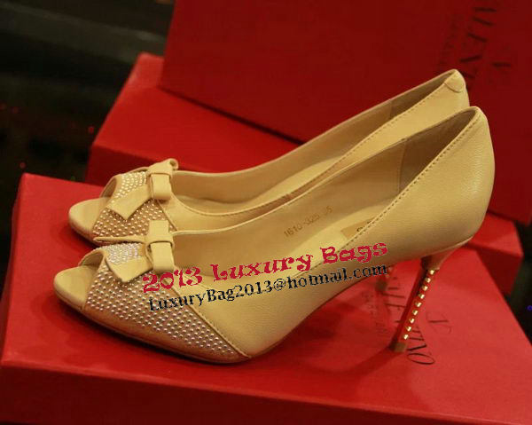 Valentino Peep-toe Pump VT408CK Apricot