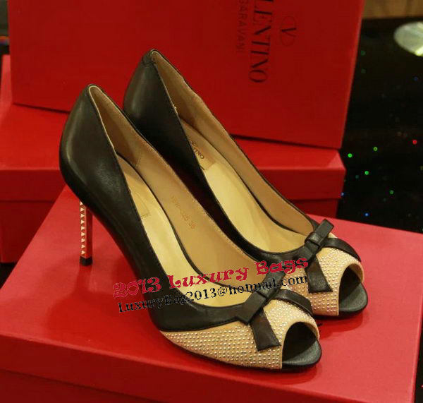 Valentino Peep-toe Pump VT408CK Black