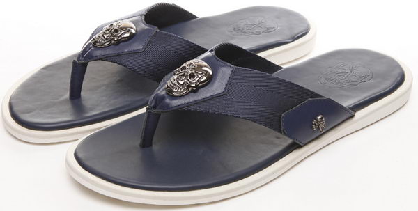 ALEXANDER MCQUEEN Slipper Leather MCQ260 Royal