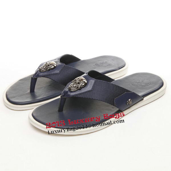 ALEXANDER MCQUEEN Slipper Leather MCQ260 Royal