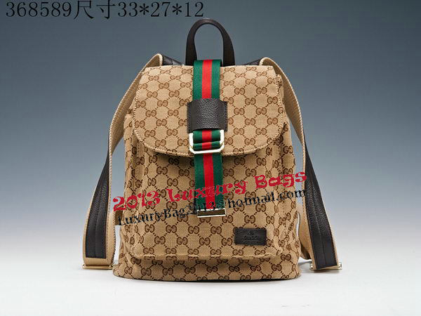 Gucci GG Plus Backpack 368589 Black