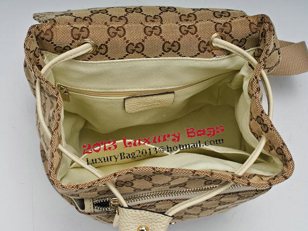 Gucci GG Plus Backpack 368589 OffWhite