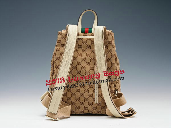 Gucci GG Plus Backpack 368589 OffWhite