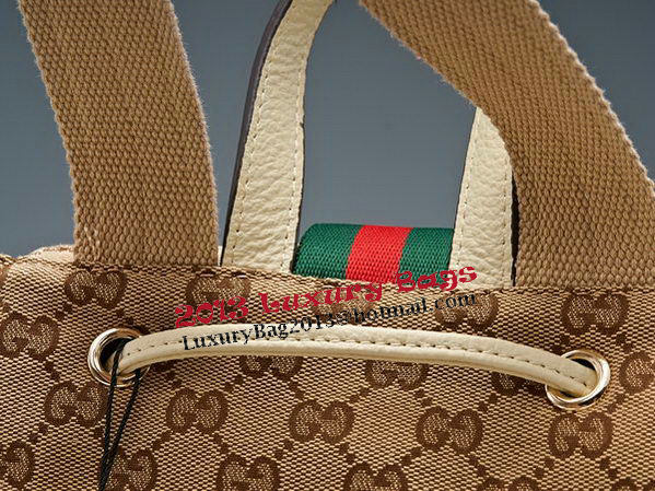 Gucci GG Plus Backpack 368589 OffWhite