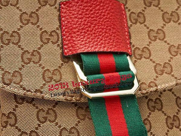 Gucci GG Plus Backpack 368589 Red