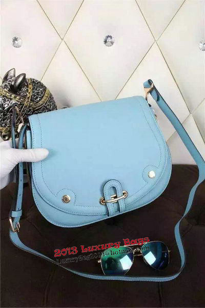 Hermes Passe-Guide Bag Calfskin Leather H22039 SkyBlue