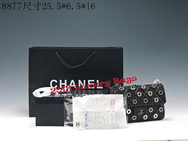 Chanel 2.55 Series Bag Sheepskin Leather CHA8877 Black