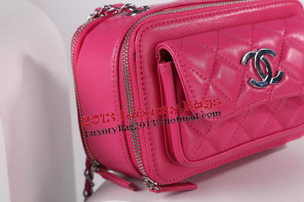Chanel Small Camera Case Lambskin Leather A94206 Rose